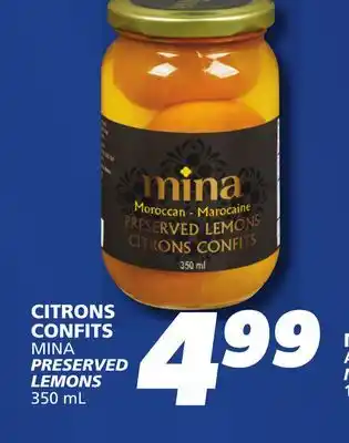 IGA MINA PRESERVED LEMONS offer