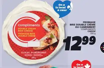 IGA COMPLIMENTS CHEESE offer