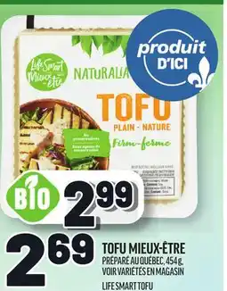 Metro TOFU MIEUX-ÊTRE | LIFE SMART TOFU offer