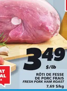 IGA FRESH PORK HAM ROAST offer