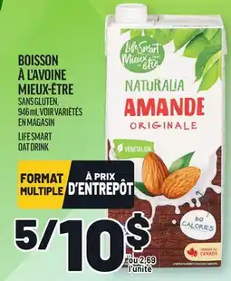 Metro BOISSON À L'AVOINE MIEUX-ÊTRE | LIFE SMART OAT DRINK offer