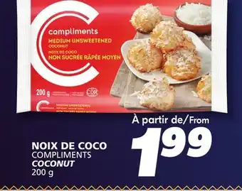 IGA COMPLIMENTS COCONUT offer