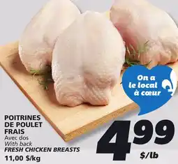 IGA FRESH CHICKEN BREASTS offer