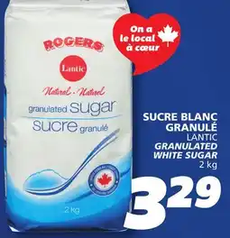 IGA LANTIC GRANULATED WHITE SUGAR offer