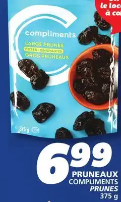 IGA COMPLIMENTS PRUNES offer