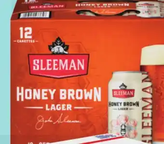 IGA SLEEMAN HONEY BROWN BEER offer