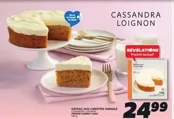 IGA CASSANDRA LOIGNON FROZEN CARROT CAKE offer