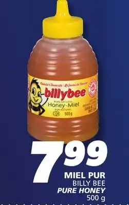 IGA BILLY BEE PURE HONEY offer