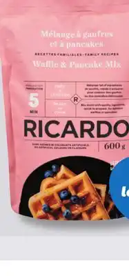 IGA RICARDO Thin CREPE MIX WAFFLE & PANCAKE MIX offer