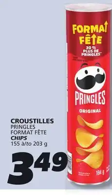 IGA PRINGLES CHIPS offer