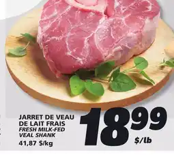 IGA FRESH MILK-FED VEAL SHANK offer