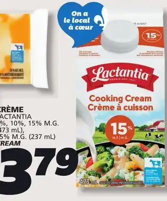 IGA LACTANTIA CREAM offer