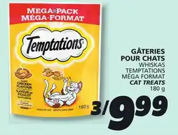 IGA WHISKAS TEMPTATIONS MÉGA FORMAT CAT TREATS offer