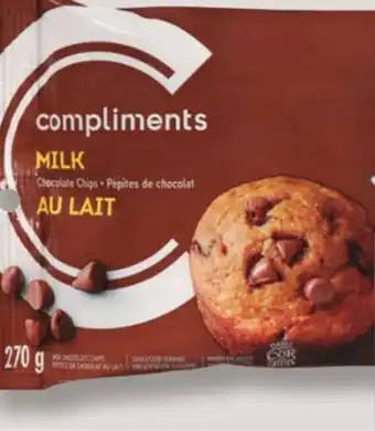 IGA COMPLIMENTS PEANUT BUTTER OR CHOCOLATE CHIPS OR CHUNKS offer