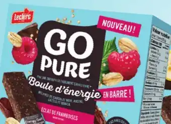 IGA LECLERC GO PURE NUGABAR BARS offer