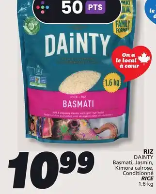 IGA DAINTY RICE offer