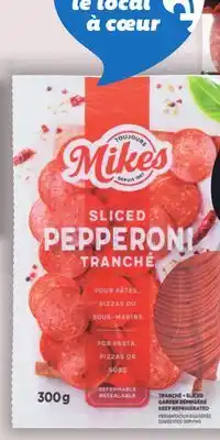 IGA MIKES SLICED PEPPERONI offer