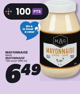 IGA MAG MAYONNAISE offer