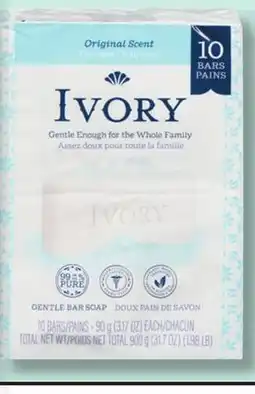 IGA IVORY SOAP BARS offer