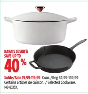 Canadian Tire Selected Cookware offer