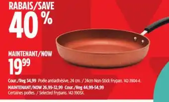 Canadian Tire Heritage The Rock 24cm Non-Stick Frypan offer