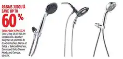 Canadian Tire Peerless Selected Peerless, Danze and Delta Shower Heads and Combos offer