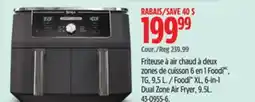 Canadian Tire Foodi XL, 6-in-1 Dual Zone Air Fryer offer