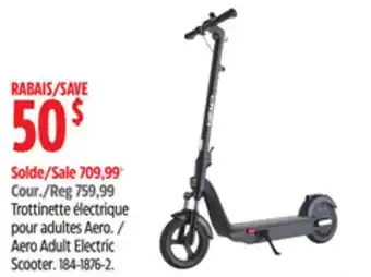 Canadian Tire Aero Adult Electric Scooter offer