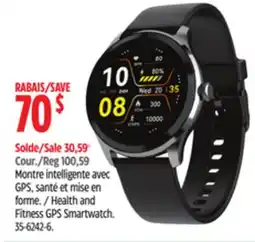 Canadian Tire Vendor Health and Fitness GPS Smartwatch offer