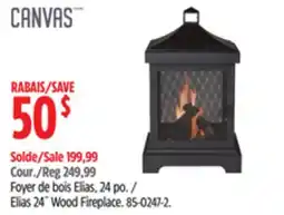 Canadian Tire Elias 24˝ Wood Fireplace offer