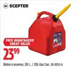 Canadian Tire Scepter 20L Gas Can offer