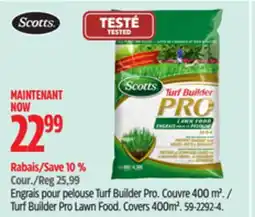 Canadian Tire Turf Builder Pro Lawn Food offer