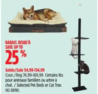 Canadian Tire elected Pet Beds or Cat Tree offer