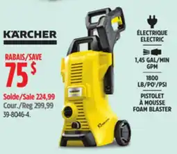 Canadian Tire Karcher K 3 Power Control 1800 PSI 1.45 GPM Electric Pressure Washer with Dirt offer