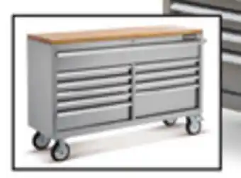 Canadian Tire MAXIMUM 6˝10-Drawer Cabinet with Butcher-Block Top offer