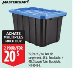 Canadian Tire 45L Storage Tote offer