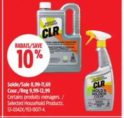 Canadian Tire CLR Selected Household Products offer