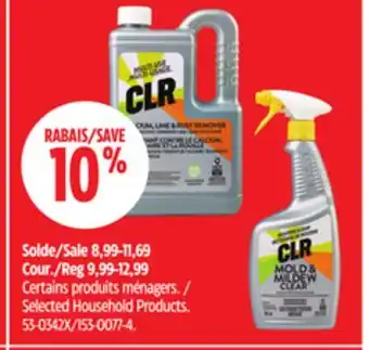 Canadian Tire CLR Selected Household Products offer