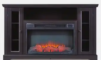 Canadian Tire CANVAS 57˝ Kingwood Media Electric Fireplace offer