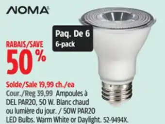 Canadian Tire NOMA Warm White or Daylight offer