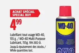 Canadian Tire WD-40 Lubrifiant tout usage WD-40, 155g offer