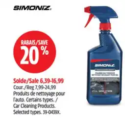 Canadian Tire Car Cleaning Products offer