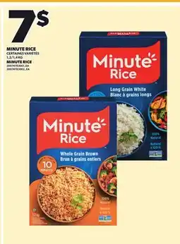 Provigo MINUTE RICE, 1,2/1,4 KG offer