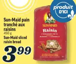 Marché Richelieu SUN-MAID PAIN TRANCHÉ AUX RAISINS | SUN-MAID SLICED RAISIN BREAD offer