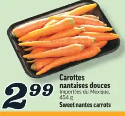 Marché Richelieu Carottes nantaises douces | Sweet nantes carrots offer