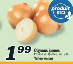 Marché Richelieu Yellow onions | Oignons jaunes offer