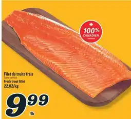 Marché Richelieu FILET DE TRUITE FRAIS | FRESH TROUT FILLET offer