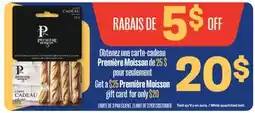 Jean Coutu Première Moisson gift card offer