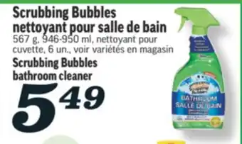 Marché Richelieu SCRUBBING BUBBLES NETTOYANT POUR SALLE DE BAIN | SCRUBBING BUBBLES BATHROOM CLEANER offer