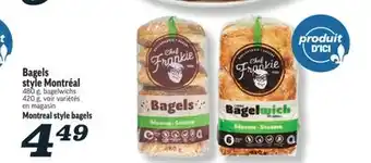 Marché Richelieu BAGELS STYLE MONTRÉAL | MONTREAL STYLE BAGELS offer